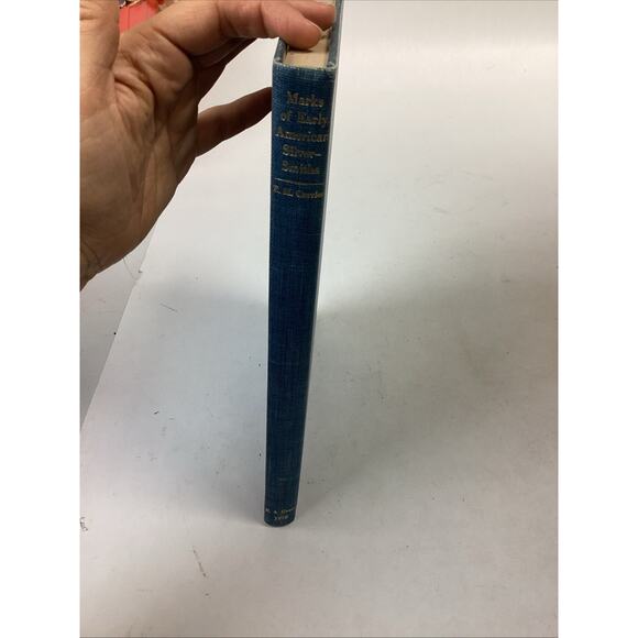 Marks Of Early American Silversmiths - 1970 Reprint - Hardcover - Picture 10 of 10